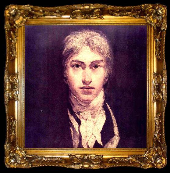 framed  Joseph Mallord William Turner Self portrait, ta009-2